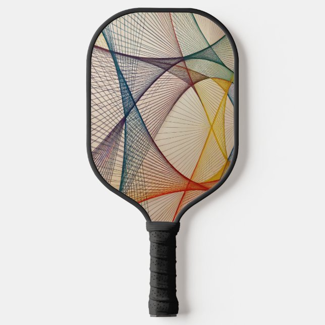 Geometric Abstract Pickleball Paddle (Front)