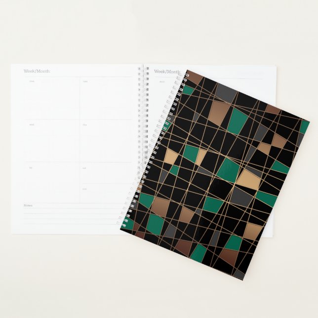 Geometric, abstract planner (Display)