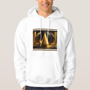 Geometric Abstract Poster – Vibrant Modern Design Hoodie