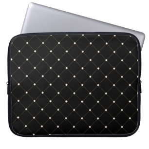 Geometric abstract seamless repeating vintage orna laptop sleeve