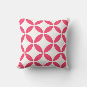Geometric abstract - Sweet Fuchsia ! Cushion