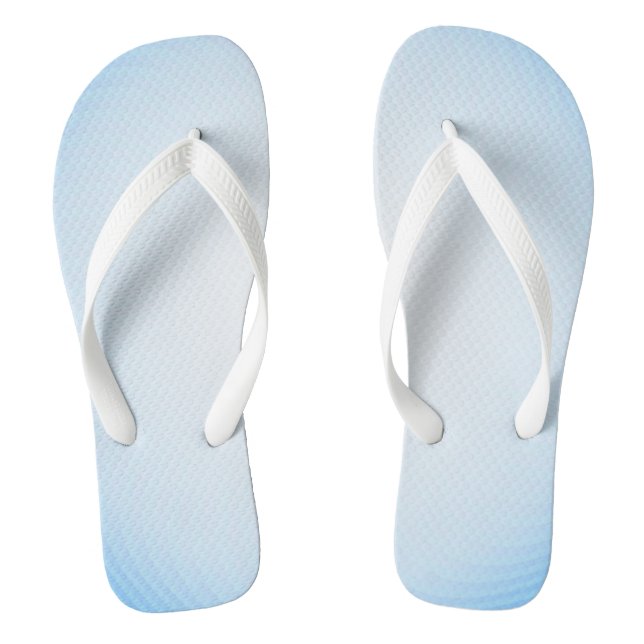 Geometric Abstract Swirl Background Thongs (Footbed)