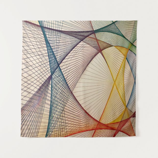 Geometric Abstract Tapestry (Front)