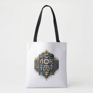 Geometric Abstract Tote Bag