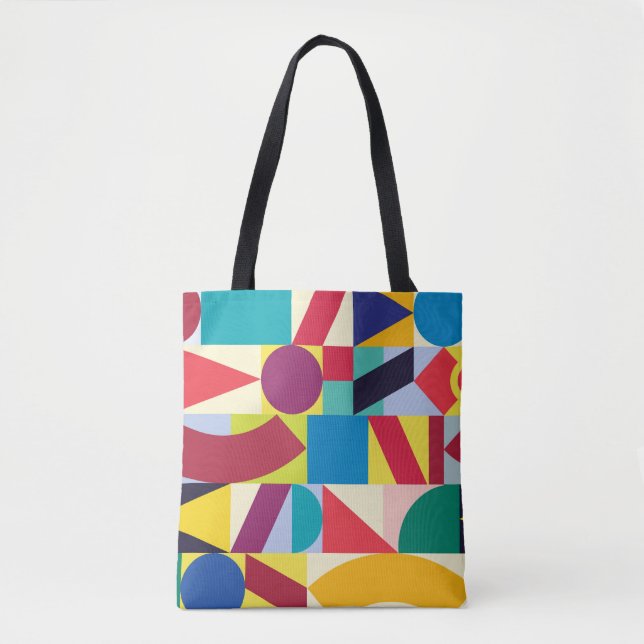 Geometric Abstract: Vintage Seamless Pattern. Tote Bag (Front)