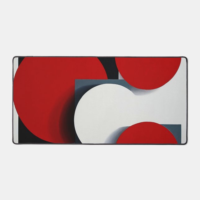 🔷 Geometric Abstract Workspace Mat 🔷 (Front)