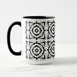 Geometric and Batik-style pattern Mug