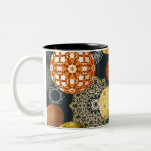 Geometric Areas Two-Tone Coffee Mug