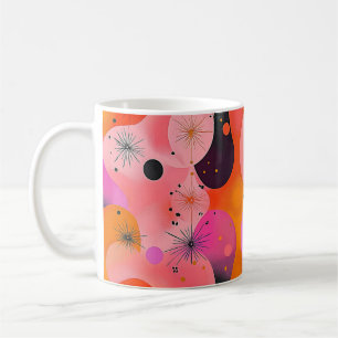 Geometric ark artwork. retro vintage coffee mug