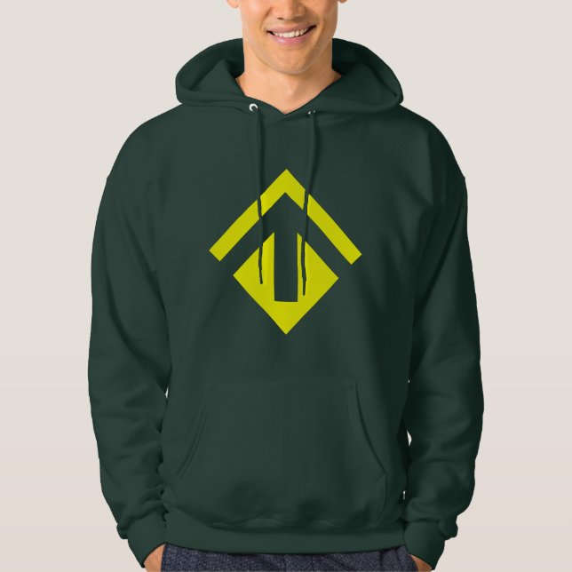 Geometric Arrow 02 Hoodie (Front)