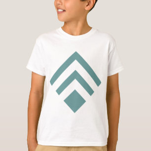 Geometric Arrow 02 - Ocean Green T-Shirt
