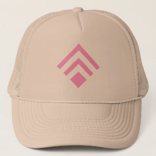 Geometric Arrow 02 - Pink Trucker Hat