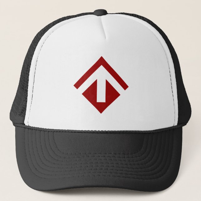 Geometric Arrow 03 Trucker Hat (Front)