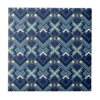 Geometric Art Deco Ceramic Tile