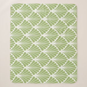 Geometric Art Deco, seamless pattern Sherpa Blanket