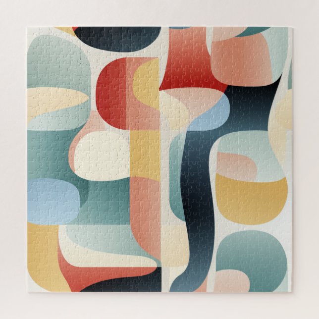 Geometric Art Design Puzzle (Vertical)