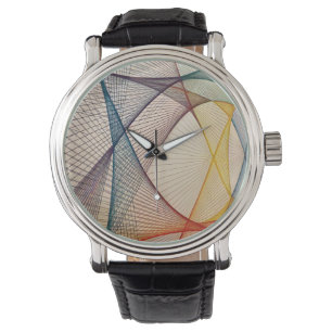 Geometric Art Designer Watch