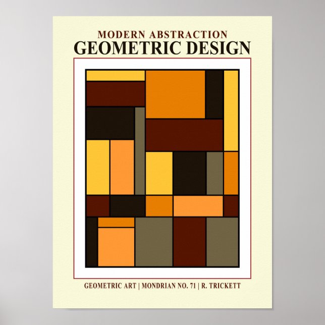 Geometric Art EP No. 12 Poster (Front)