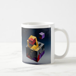 Geometric art mug