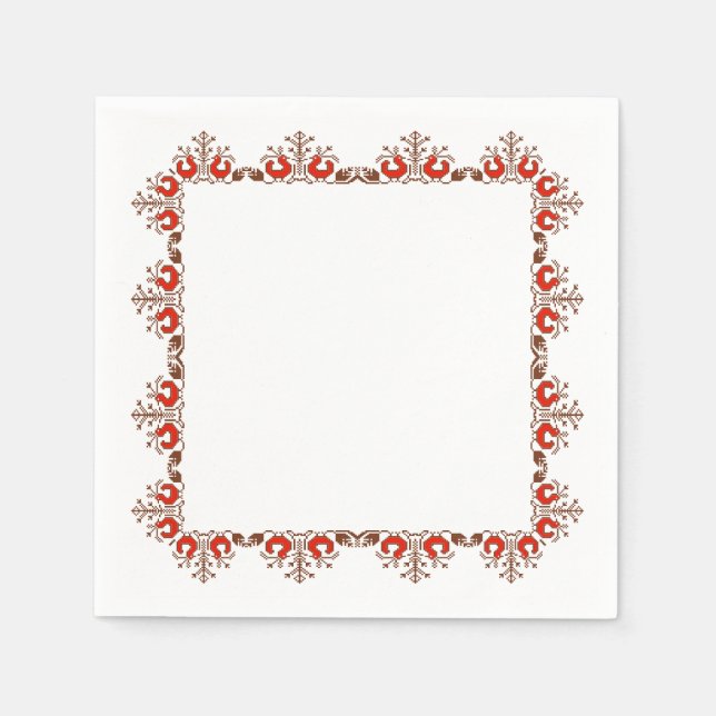 Geometric Art Napkin (Front)