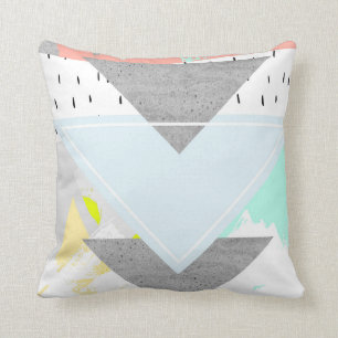 Geometric Art Print Cushion