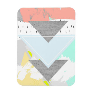 Geometric Art Print Magnet