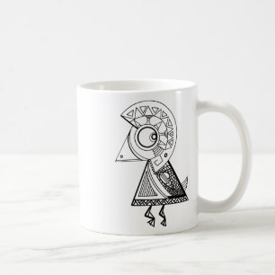 Geometric Art Work 22 Sticker Coffee Mug