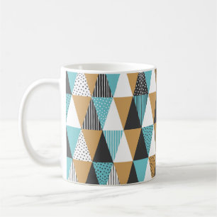 Geometric background. Abstract vintage illustratio Coffee Mug