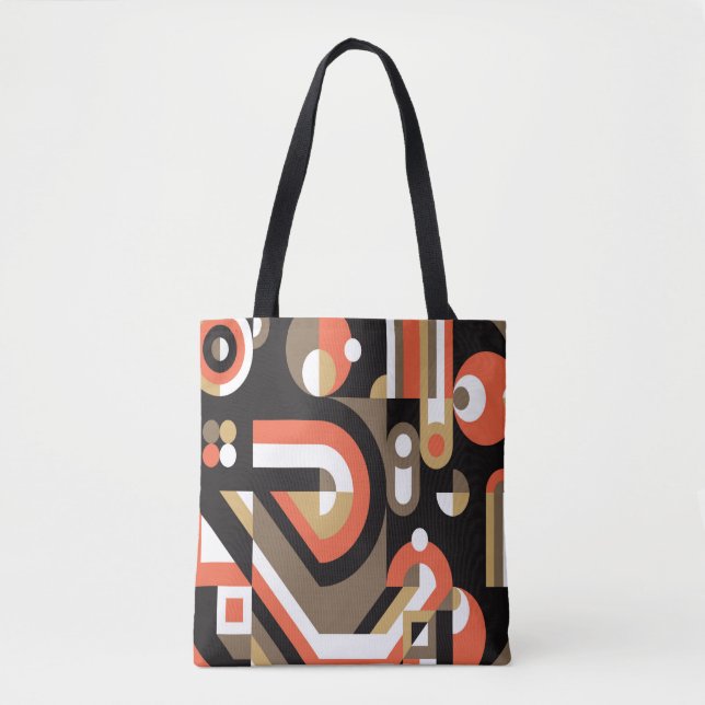 Geometric background design. Abstract artwork patt Tote Bag (Front)