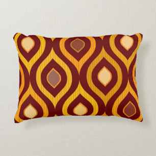 Geometric Background Seamless Design Decorative Cushion