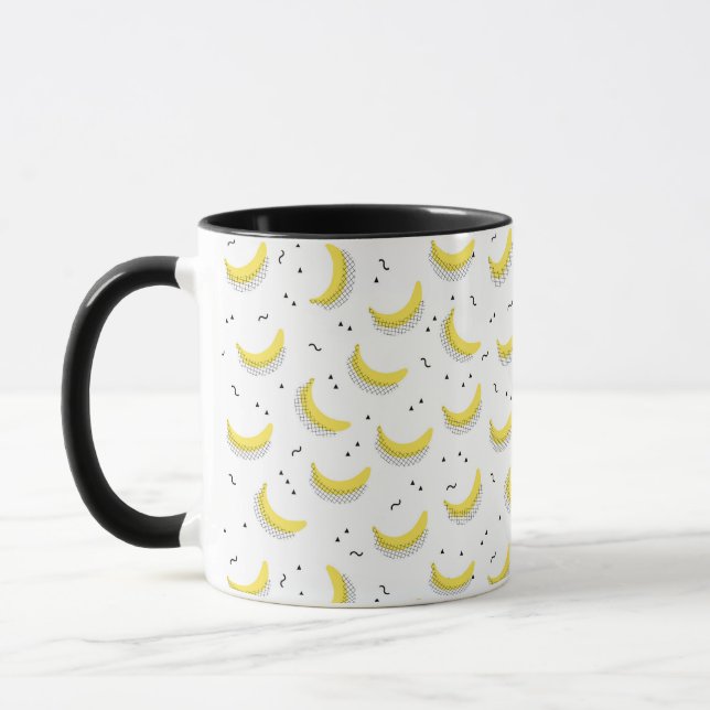 Geometric Bananas Mug (Left)