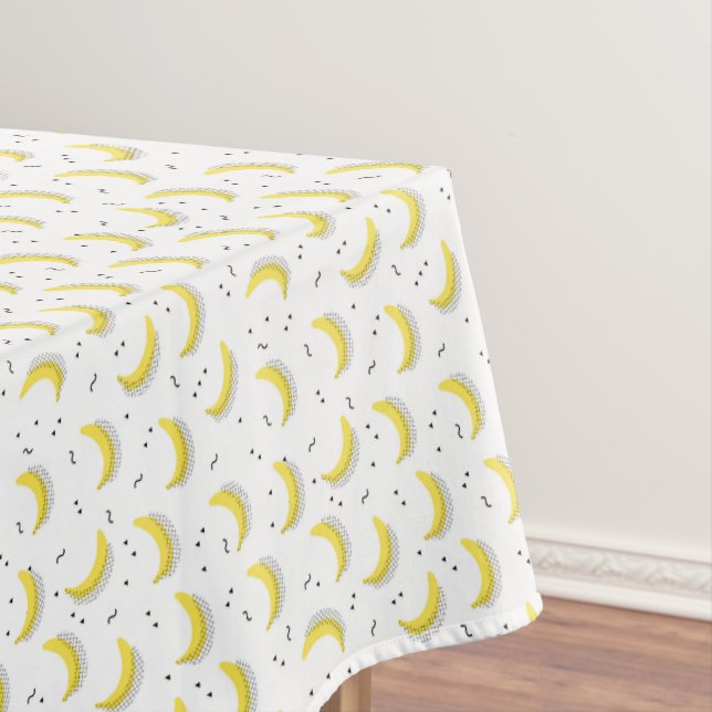 Geometric Bananas Tablecloth (In Situ)