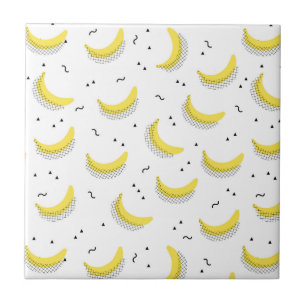 Geometric Bananas Tile