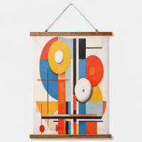 Geometric Bauhaus Minimalist Abstract Art
