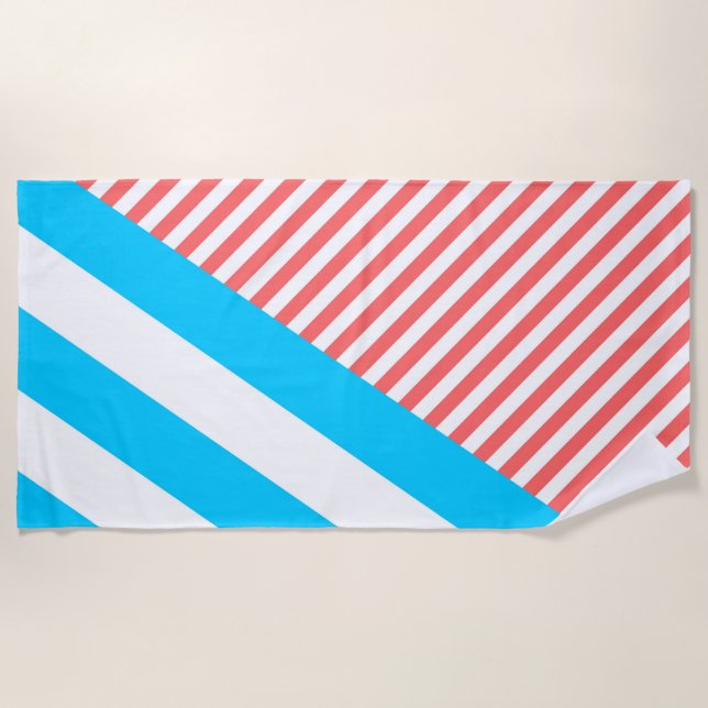 Geometric Beach Towel (Front)