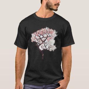 Geometric Beauty of Life with this Vibrant Cherry  T-Shirt