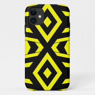 Geometric Bee iPhone 11 Case