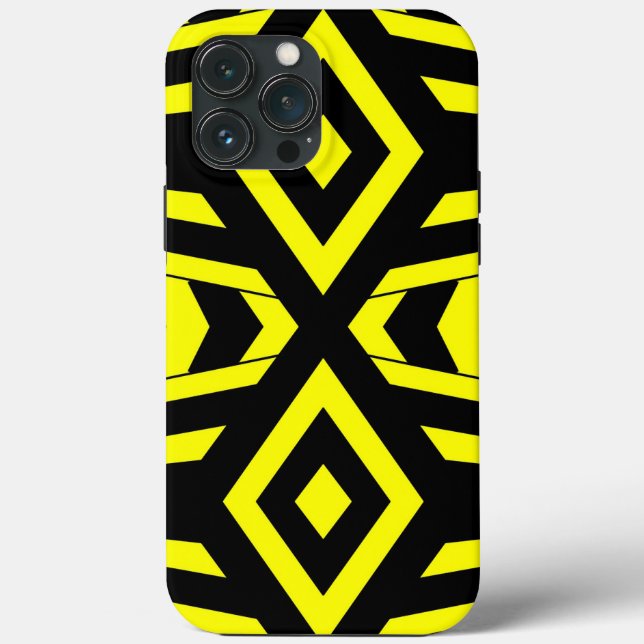 Geometric Bee Case-Mate iPhone Case (Back)