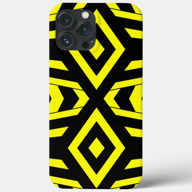 Geometric Bee Case-Mate iPhone Case (Back)
