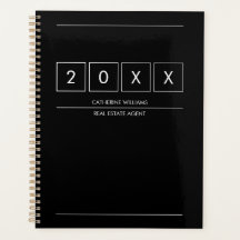 Geometric Black White Profession Name 2026