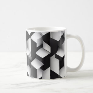 Geometric Bliss - 3D Textured Mug
