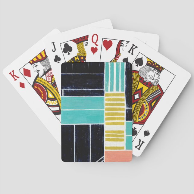 Geometric Blocks Playing Cards (Back)
