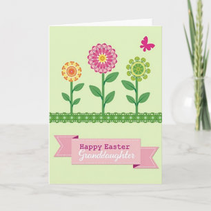 Geometric Blossoms Spring Card
