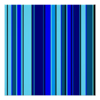 Geometric blue barcode pattern