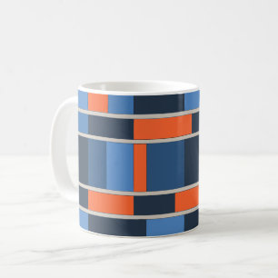 Geometric Bold Blocks Coffee Mug