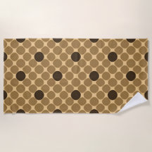 Geometric Brown Pattern with Circles