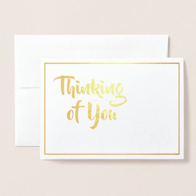 Geometric Butterflies Foil Card (Front With Envelope)