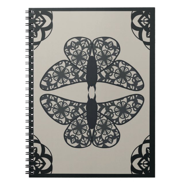 'Geometric Butterly' Notebook (Front)