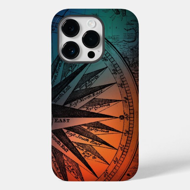 Geometric campass Case-Mate iPhone case (Back)