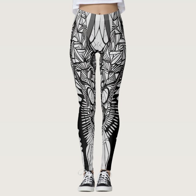 Geometric Canine Leggings (Front)